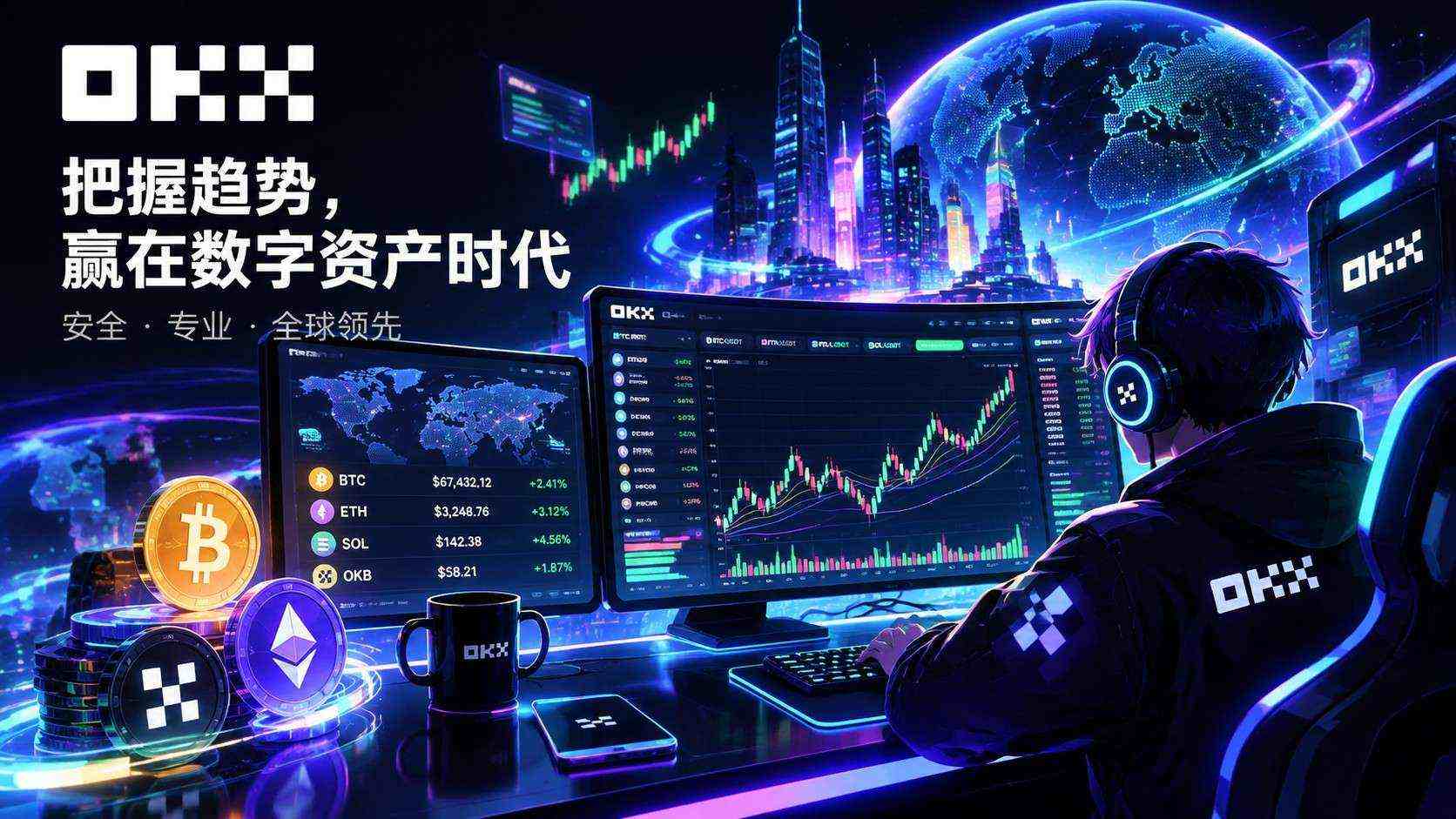 欧交易所APP官方下载 账户安全与资产管理界面